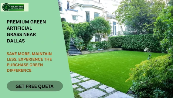 Premium Green Artificial Grass Near Dallas